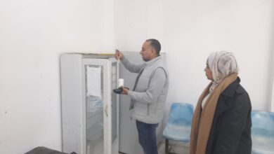 في جولة مفاجئة صباح الجمعة .. وكيل وزارة الصحة بشمال سيناء يتفقد وحدات المنجم والجفجافة ووحدة الكيلو ٦٤ بالحسنة