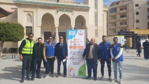 تحت شعار «اسأل.. شارك.. تأكد».. انطلاق حملة «365 يوم سلامة» من مسجد النصر بالعريش لتعزيز ثقافة سلامة المرضى وذويهم بشمال سيناء
