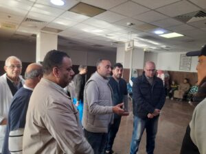 وكيل وزارة الصحة يتفقد مستشفى نخل المركزي 