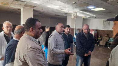 وكيل وزارة الصحة يتفقد مستشفى نخل المركزي