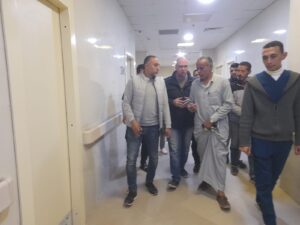 وكيل وزارة الصحة يتفقد مستشفى نخل المركزي 