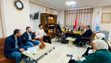 وكيل وزارة الصحة يعقد اجتماعاً مع مدير الرعاية الأساسية ومنسق عام المبادرات ومديري الإدارات الصحية لرفع كفاءة منظومة قطاع الرعاية الأساسية بالمحافظة