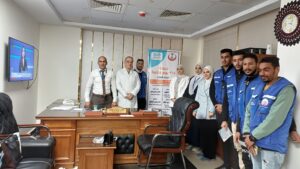 ​«اسأل.. شارك.. تأكد».. مستشفى العريش العام تستقبل أولى فعاليات حملة «365 يوم سلامة» بشمال سيناء