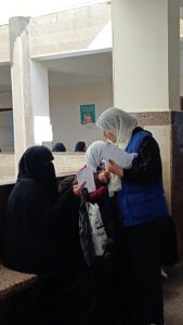 ​«اسأل.. شارك.. تأكد».. مستشفى العريش العام تستقبل أولى فعاليات حملة «365 يوم سلامة» بشمال سيناء