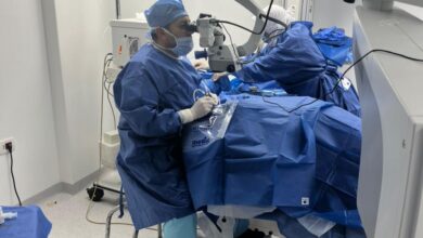 صحة شمال سيناء تعلن الإنتهاء من قوائم الانتظار لعمليات الرمد " جراحات المياه البيضاء" بمستشفى العريش العام