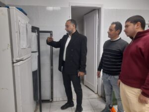 وكيل وزارة الصحة شمال سيناء  يتفقد الحجر الصحي بمعبر رفح ومستشفى الشيخ زويد المركزي 