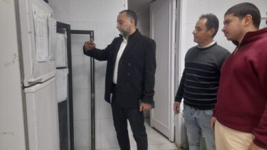 وكيل وزارة الصحة شمال سيناء يتفقد الحجر الصحي بمعبر رفح ومستشفى الشيخ زويد المركزي