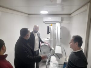 وكيل وزارة الصحة شمال سيناء  يتفقد الحجر الصحي بمعبر رفح ومستشفى الشيخ زويد المركزي 