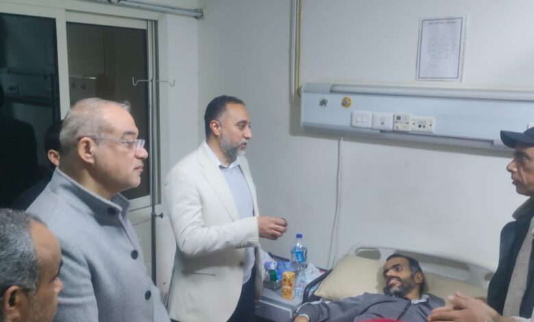 وكيل صحة شمال سيناء يتفقد مستشفي العريش العام