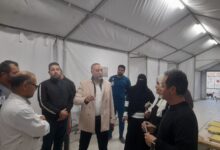 وكيل صحة شمال سيناء يتفقد النقطة الطبية برفح الجديدة و جاهزية بالحجر الصحي بمعبر رفح .