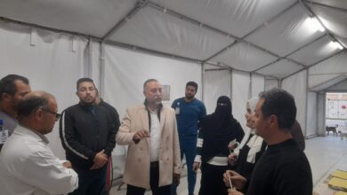 وكيل صحة شمال سيناء يتفقد النقطة الطبية برفح الجديدة و جاهزية بالحجر الصحي بمعبر رفح .