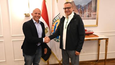 محافظ جنوب سيناء يبحث التنسيق لإقامة سباق «آيرون مان» الدولي بشرم الشيخ خلال العام الجاري