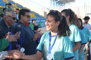 محافظ جنوب سيناء يهني لاعبي المحافظه