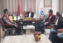 صحة شمال سيناء والهلال الأحمر يبحثان تعزيز الخدمات الطبية تزامنا مع فتح معبر رفح