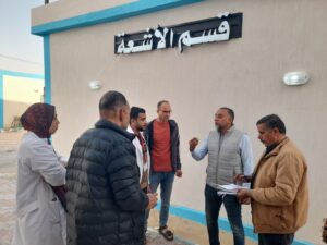 وكيل وزارة الصحة شمال سيناء يجري زيارة مفاجئة  لمراكز الرعاية الأولية ببئر العبد . 