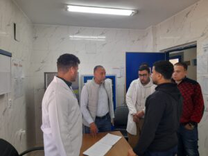 وكيل وزارة الصحة شمال سيناء يجري زيارة مفاجئة  لمراكز الرعاية الأولية ببئر العبد . 