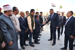 اللواء الدكتور اسماعيل كمال محافظ جنوب سيناء يتسلم مهام عمله وسط استقبال رسمي وشعبي