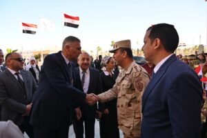 اللواء الدكتور اسماعيل كمال محافظ جنوب سيناء يتسلم مهام عمله وسط استقبال رسمي وشعبي