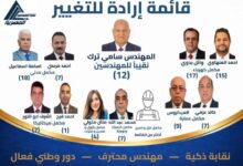 سامي ترك يعلن «قائمة إرادة للتغيير»… تحالف هندسي جديد يدخل سباق انتخابات النقابة برؤية مهنية موحّدة
