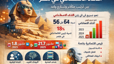 الذكاء الاصطناعي في مصر: بين ترتيب متأخر وتسارع واعد في تبنّي التكنولوجيا