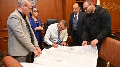 محافظ جنوب سيناء يعتمد المخطط التفصيلي لمدينه ابو زنيمة