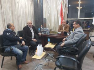  جامعة أسيوط الجديدة التكنولوجية يهنئ نقيب مهندسي أسيوط