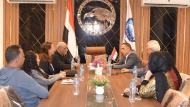 وفد الكنيسة الكاثوليكية بشرم الشيخ يهنئ حزب مستقبل وطن بجنوب سيناء بعيد الفطر المبارك