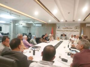 السكرتير العام يشارك في اجتماع متابعة مبادرة 100 مليون شجرة