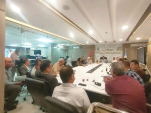 السكرتير العام يشارك في اجتماع متابعة مبادرة 100 مليون شجرة