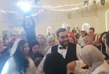 الدكتور فتحي عامر يهنئ ندى ونور بزفافهما